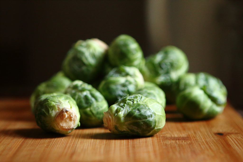 Carly's Sweet and Spicy Roasted Brussels Sprouts